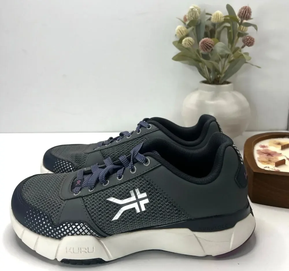 Kuru Quantum 2.0 Walking Comfort Sneaker Pewter/Night Sky Women 9 Medium